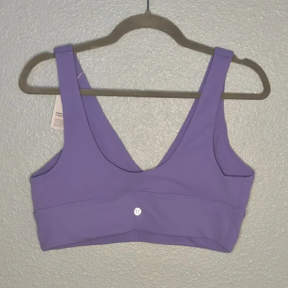 NWT Lululemon Align V-Neck Bra *Light Support, A/B Cup - 12